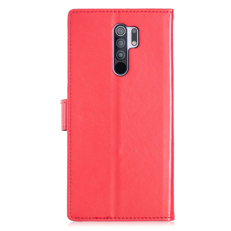 For Xiaomi Redmi 9 Crazy Horse Texture Horizontal Flip Leather Case with Holder & Card Slots & Wallet & Photo Frame