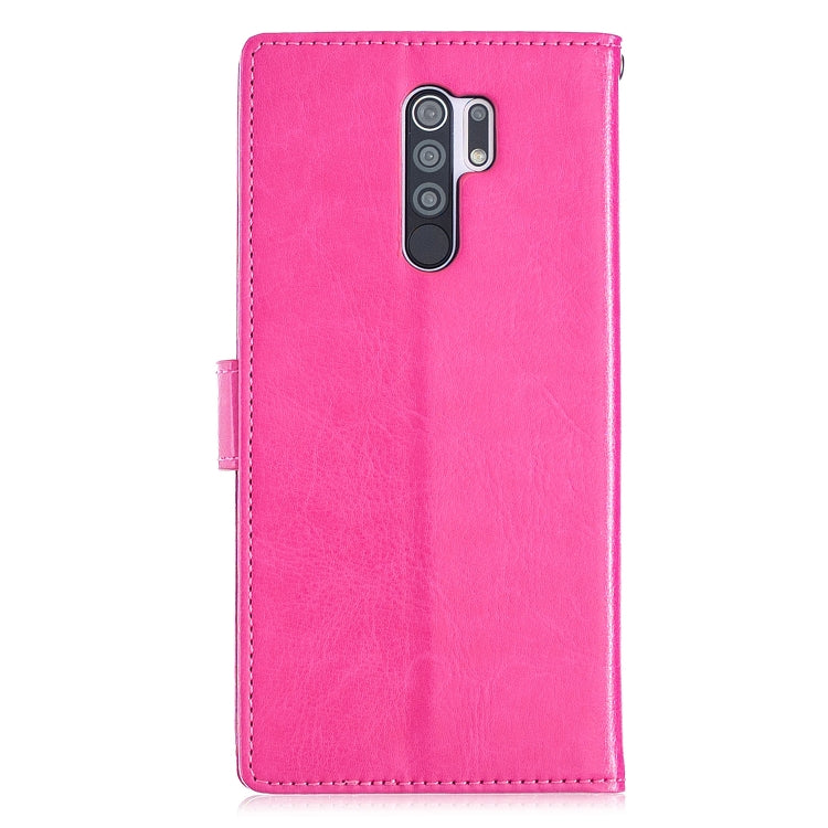 For Xiaomi Redmi 9 Crazy Horse Texture Horizontal Flip Leather Case with Holder & Card Slots & Wallet & Photo Frame