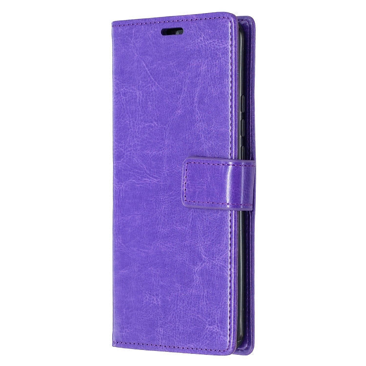 For Xiaomi Redmi 9 Crazy Horse Texture Horizontal Flip Leather Case with Holder & Card Slots & Wallet & Photo Frame