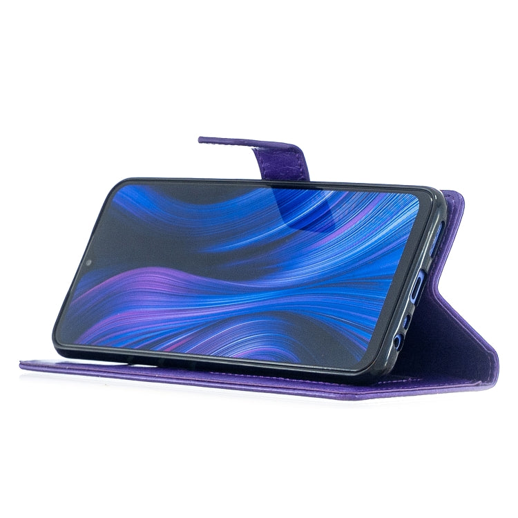 For Xiaomi Redmi 9 Crazy Horse Texture Horizontal Flip Leather Case with Holder & Card Slots & Wallet & Photo Frame