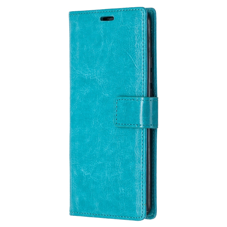 For Xiaomi Redmi 9 Crazy Horse Texture Horizontal Flip Leather Case with Holder & Card Slots & Wallet & Photo Frame