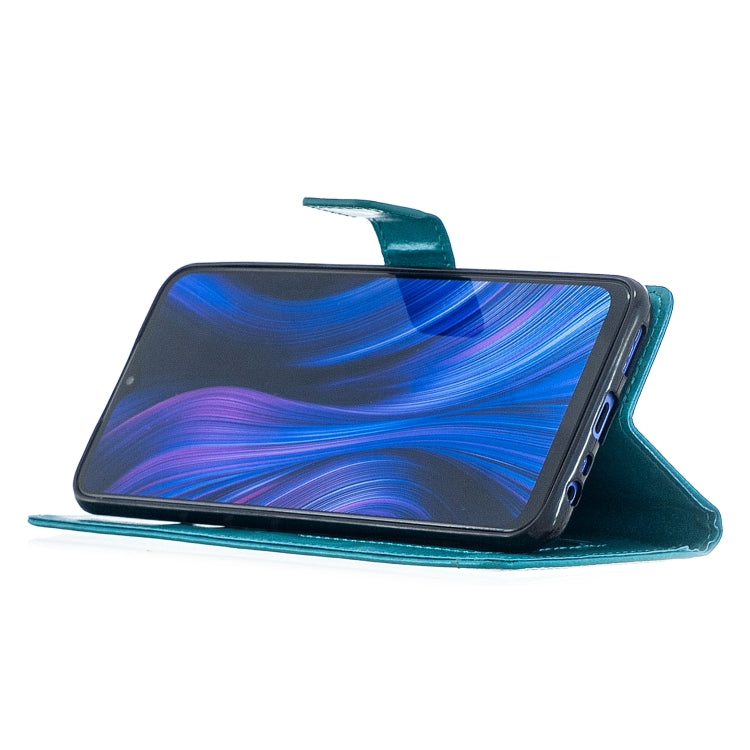 For Xiaomi Redmi 9 Crazy Horse Texture Horizontal Flip Leather Case with Holder & Card Slots & Wallet & Photo Frame