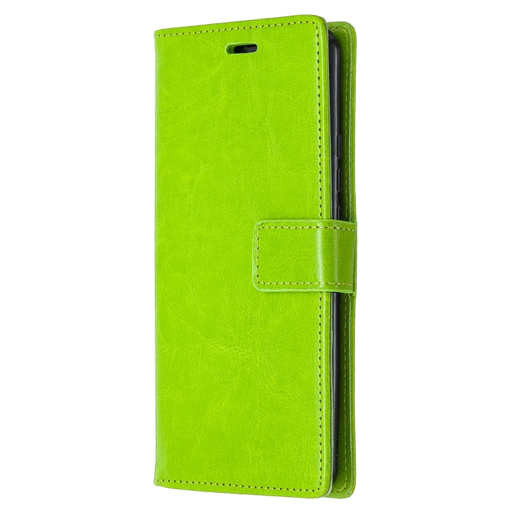 For Xiaomi Redmi 9 Crazy Horse Texture Horizontal Flip Leather Case with Holder & Card Slots & Wallet & Photo Frame