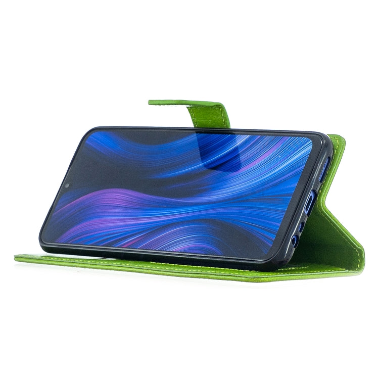 For Xiaomi Redmi 9 Crazy Horse Texture Horizontal Flip Leather Case with Holder & Card Slots & Wallet & Photo Frame