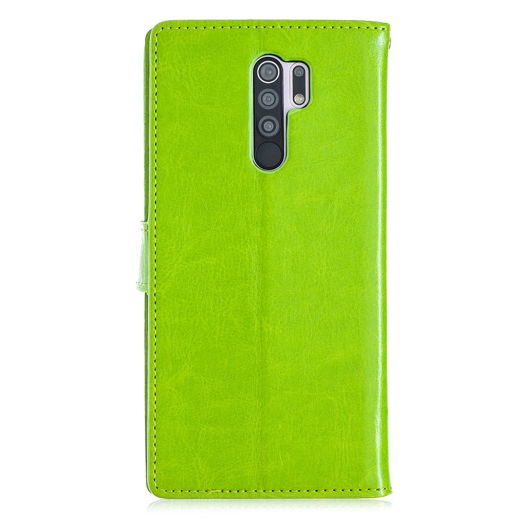 For Xiaomi Redmi 9 Crazy Horse Texture Horizontal Flip Leather Case with Holder & Card Slots & Wallet & Photo Frame