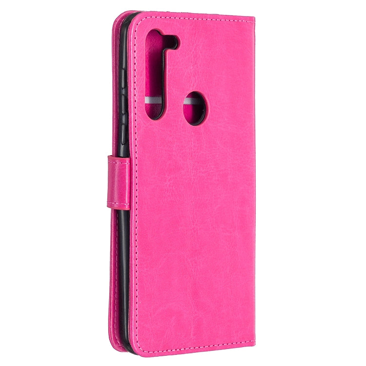 For Motorola Moto G8 Crazy Horse Texture Horizontal Flip Leather Case with Holder & Card Slots & Wallet & Photo Frame