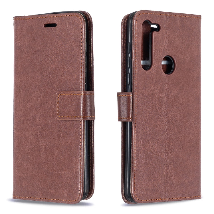 For Motorola Moto G8 Crazy Horse Texture Horizontal Flip Leather Case with Holder & Card Slots & Wallet & Photo Frame