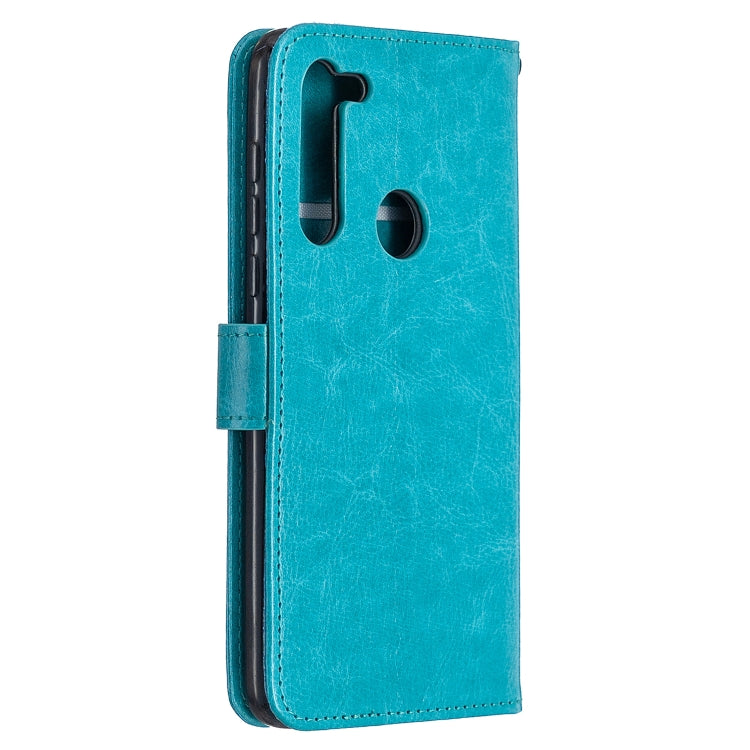 For Motorola Moto G8 Crazy Horse Texture Horizontal Flip Leather Case with Holder & Card Slots & Wallet & Photo Frame