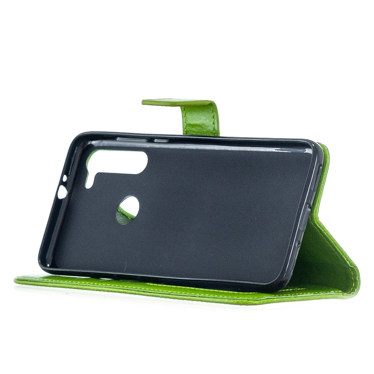 For Motorola Moto G8 Crazy Horse Texture Horizontal Flip Leather Case with Holder & Card Slots & Wallet & Photo Frame