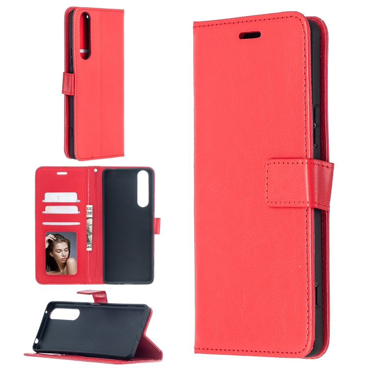 For Sony Xperia 1 II Crazy Horse Texture Horizontal Flip Leather Case with Holder & Card Slots & Wallet & Photo Frame