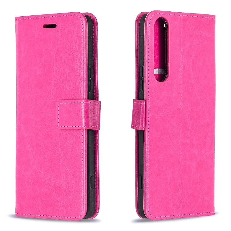 For Sony Xperia 1 II Crazy Horse Texture Horizontal Flip Leather Case with Holder & Card Slots & Wallet & Photo Frame