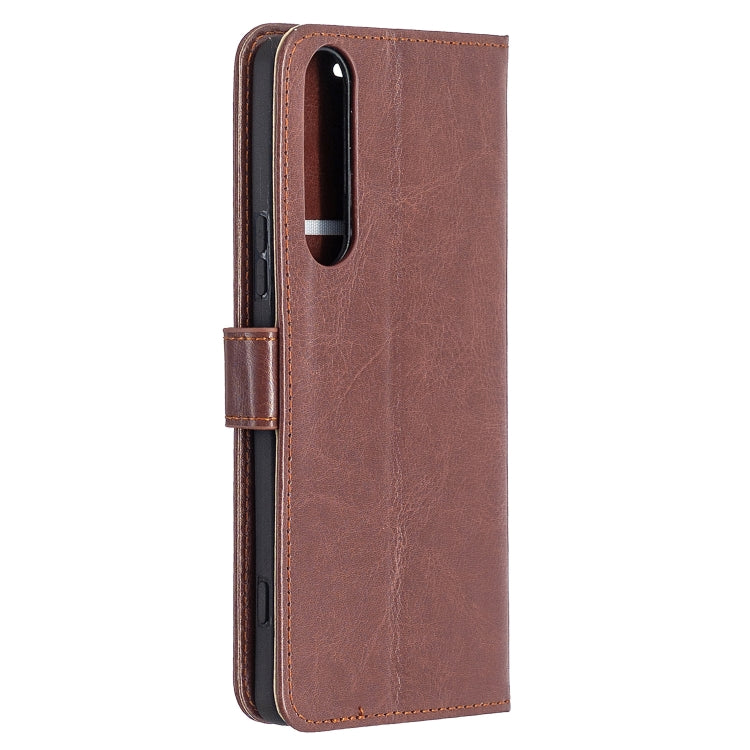For Sony Xperia 1 II Crazy Horse Texture Horizontal Flip Leather Case with Holder & Card Slots & Wallet & Photo Frame
