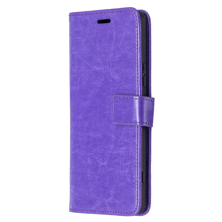 For Sony Xperia 1 II Crazy Horse Texture Horizontal Flip Leather Case with Holder & Card Slots & Wallet & Photo Frame