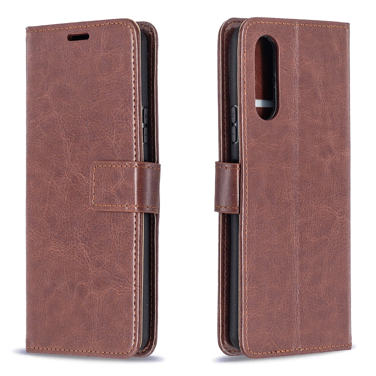 For Sony Xperia 10 II Crazy Horse Texture Horizontal Flip Leather Case with Holder & Card Slots & Wallet & Photo Frame