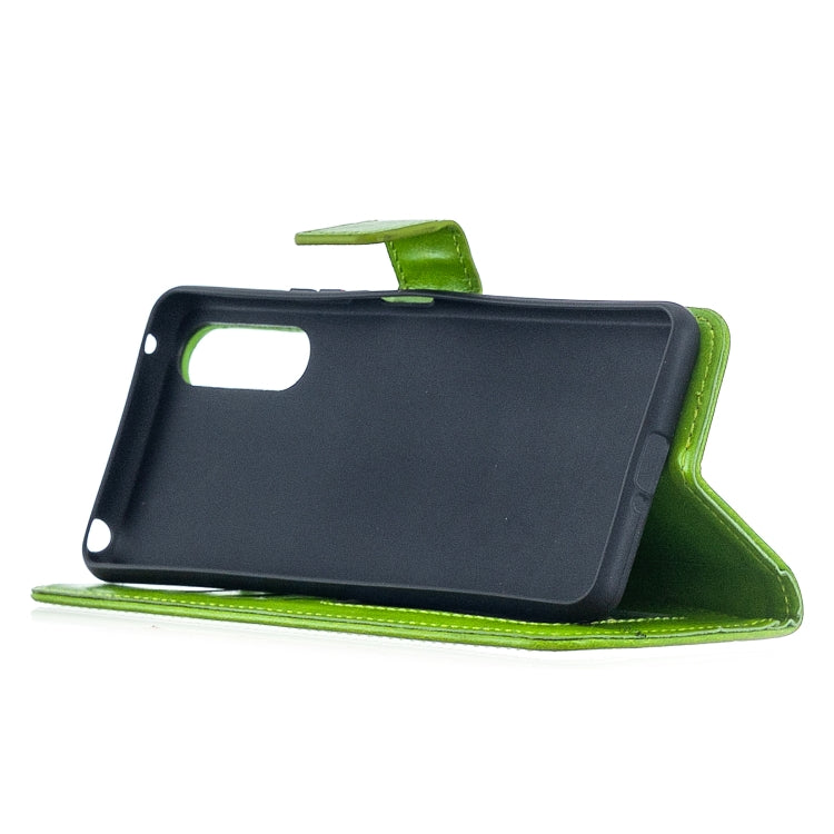 For Sony Xperia 10 II Crazy Horse Texture Horizontal Flip Leather Case with Holder & Card Slots & Wallet & Photo Frame