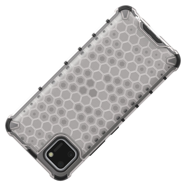 For OPPO Realme C11 Shockproof Honeycomb PC + TPU Case