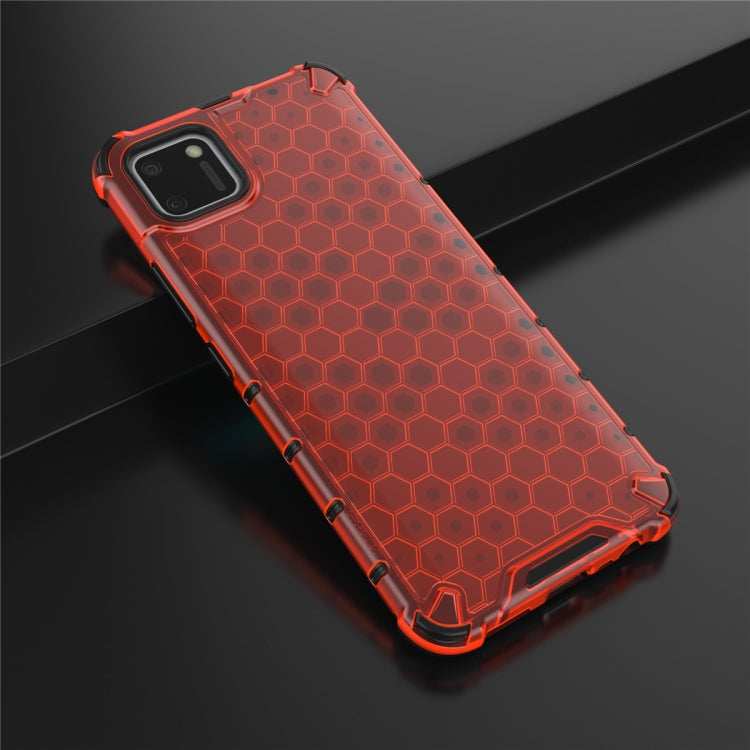 For OPPO Realme C11 Shockproof Honeycomb PC + TPU Case