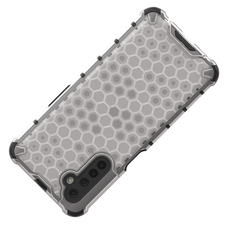 For OPPO Realme 6 Shockproof Honeycomb PC + TPU Case