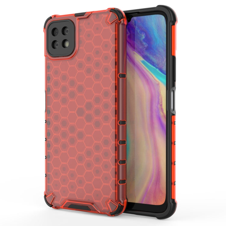 For Huawei Enjoy 20 Shockproof Honeycomb PC + TPU Case