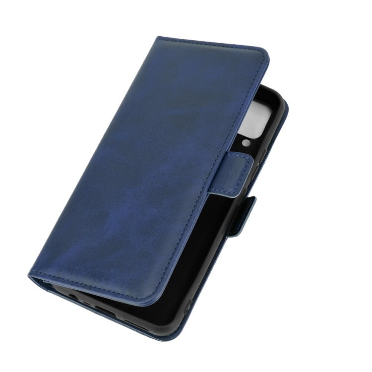 For OPPO Realme C15 Dual-side Magnetic Buckle Horizontal Flip Leather Case with Holder & Card Slots & Wallet