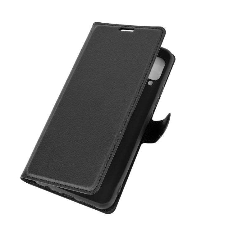 For OPPO Realme C15 Litchi Texture Horizontal Flip Protective Case with Holder & Card Slots & Wallet