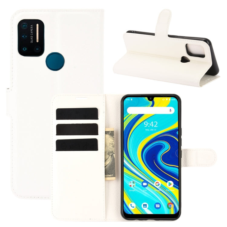 For UMIDIGI A7 Pro Litchi Texture Horizontal Flip Protective Case with Holder & Card Slots & Wallet