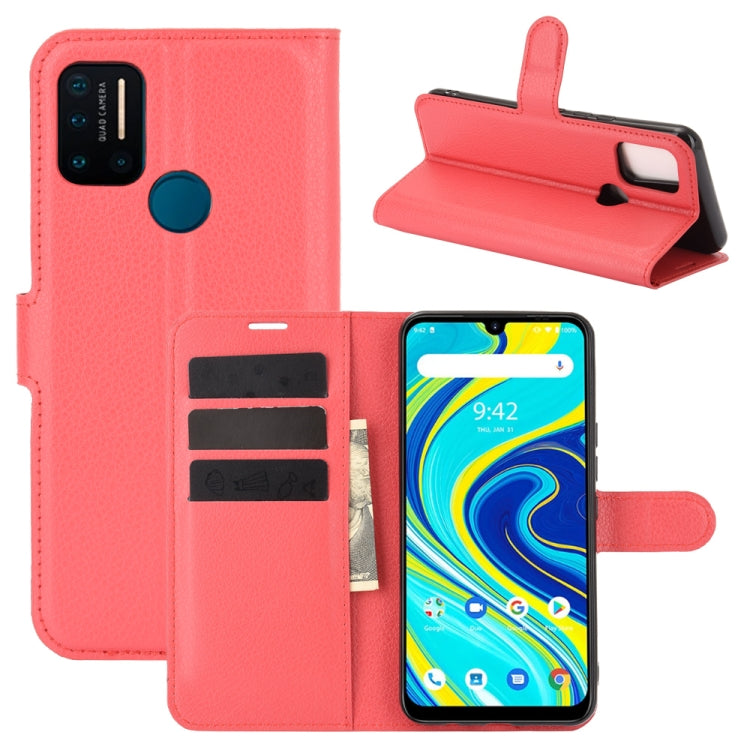 For UMIDIGI A7 Pro Litchi Texture Horizontal Flip Protective Case with Holder & Card Slots & Wallet