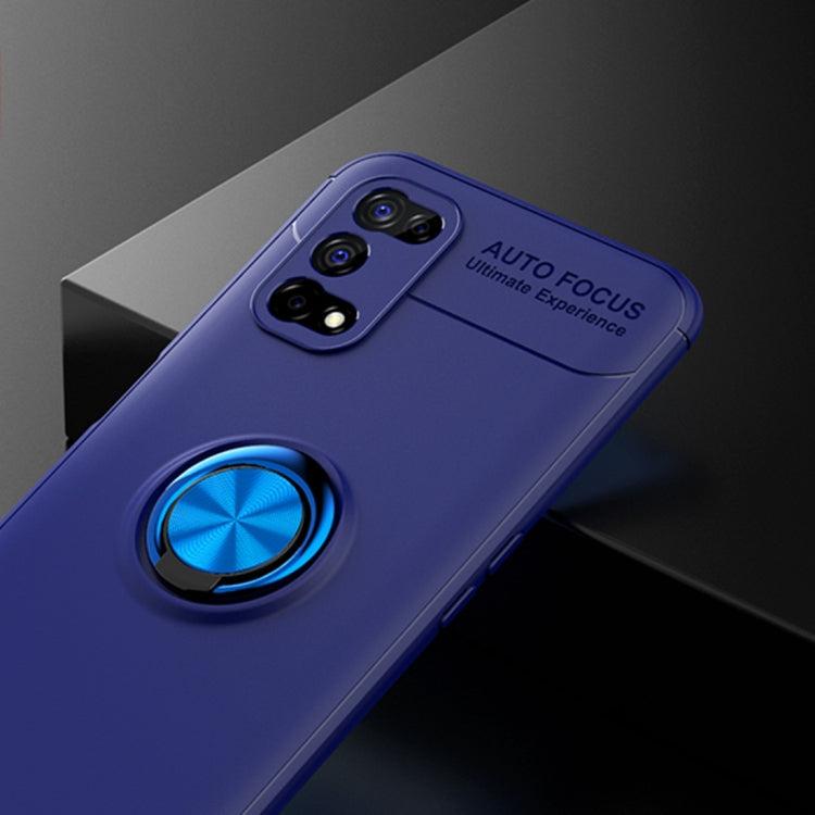 For OPPO Realme V5 Metal Ring Holder 360 Degree Rotating TPU Case