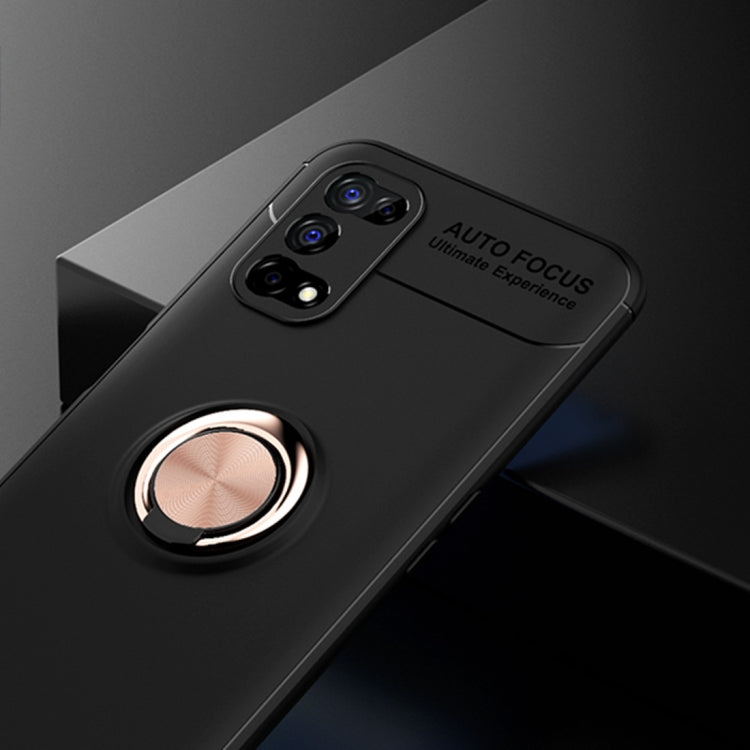 For OPPO Realme V5 Metal Ring Holder 360 Degree Rotating TPU Case