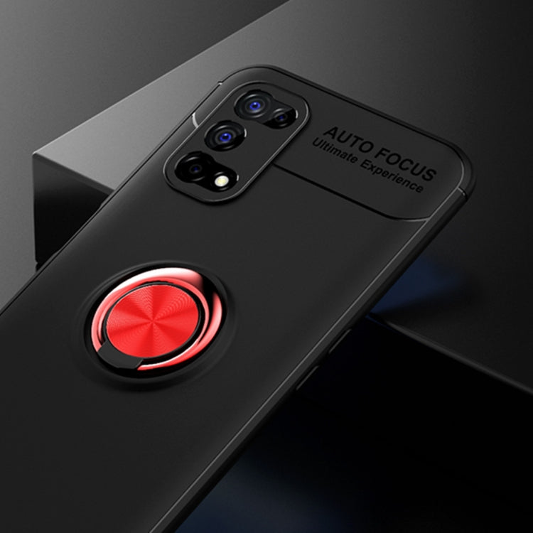 For OPPO Realme V5 Metal Ring Holder 360 Degree Rotating TPU Case