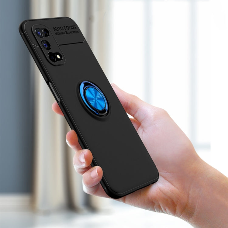 For OPPO Realme V5 Metal Ring Holder 360 Degree Rotating TPU Case