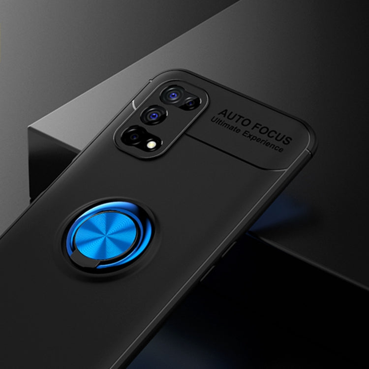 For OPPO Realme V5 Metal Ring Holder 360 Degree Rotating TPU Case