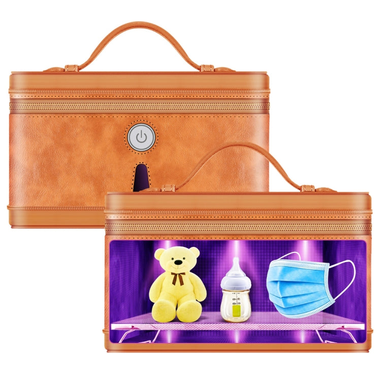 UVC Ultraviolet Sterilization Bag Portable Foldable Clothing Sterilization Box Bag, Size:Large 28x22x18cm