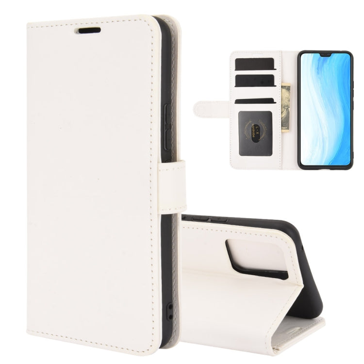 For Vivo S7 5G R64 Texture Single Horizontal Flip Protective Case with Holder & Card Slots & Wallet& Photo Frame