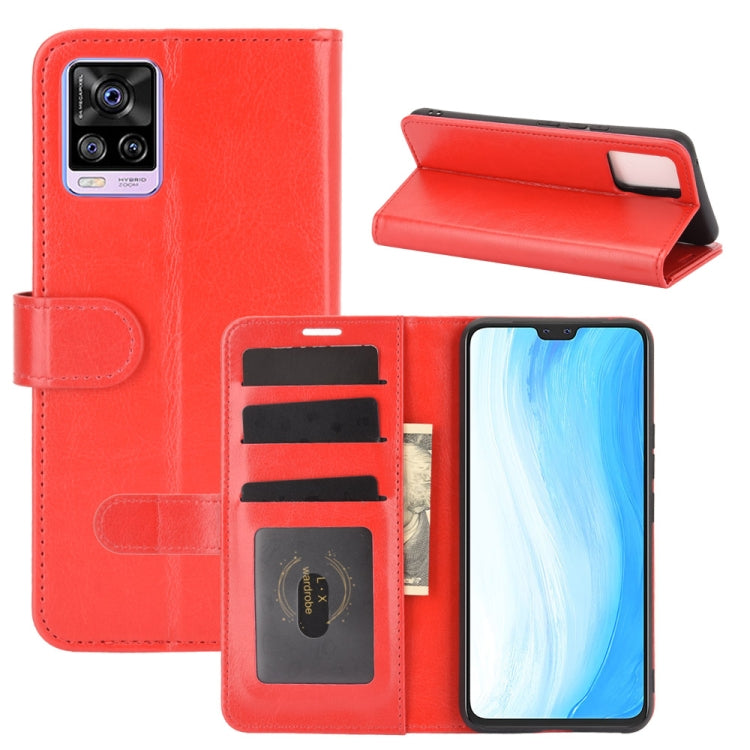 For Vivo S7 5G R64 Texture Single Horizontal Flip Protective Case with Holder & Card Slots & Wallet& Photo Frame