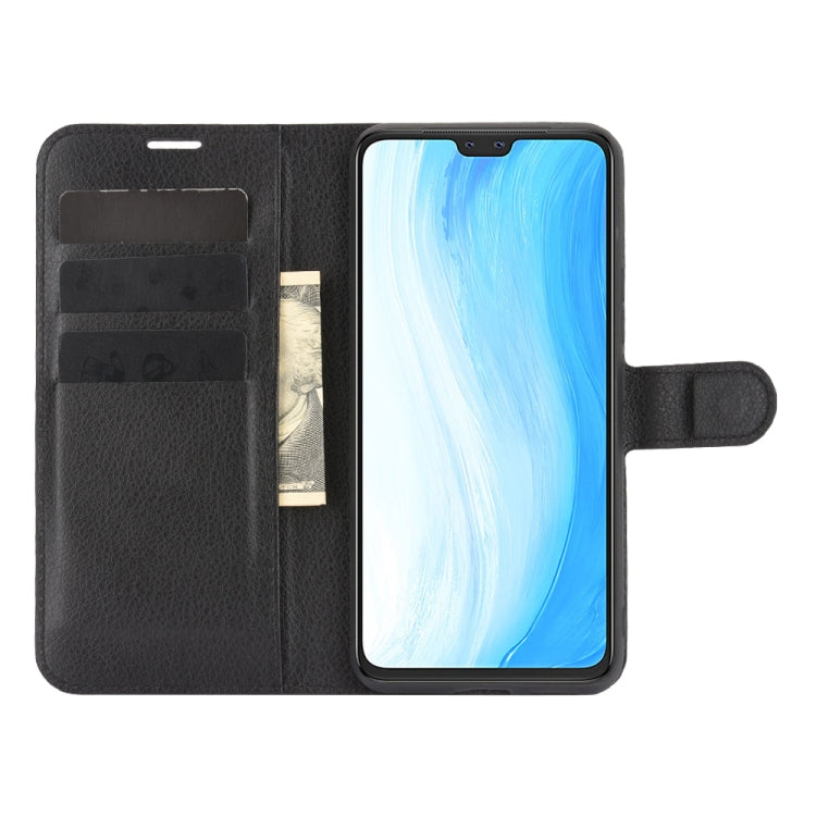For Vivo S7 5G Litchi Texture Horizontal Flip Protective Case with Holder & Card Slots & Wallet