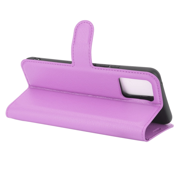 For Vivo S7 5G Litchi Texture Horizontal Flip Protective Case with Holder & Card Slots & Wallet