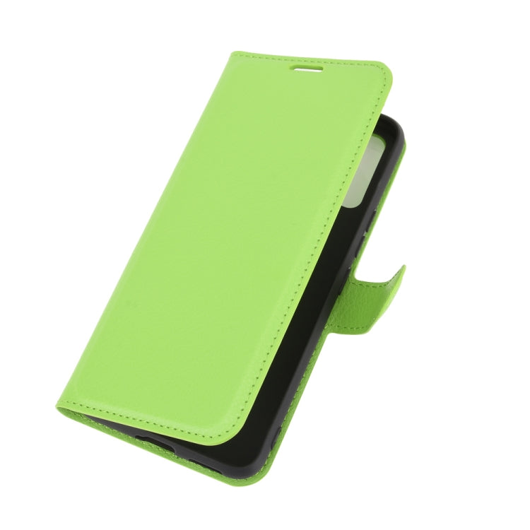 For Vivo S7 5G Litchi Texture Horizontal Flip Protective Case with Holder & Card Slots & Wallet