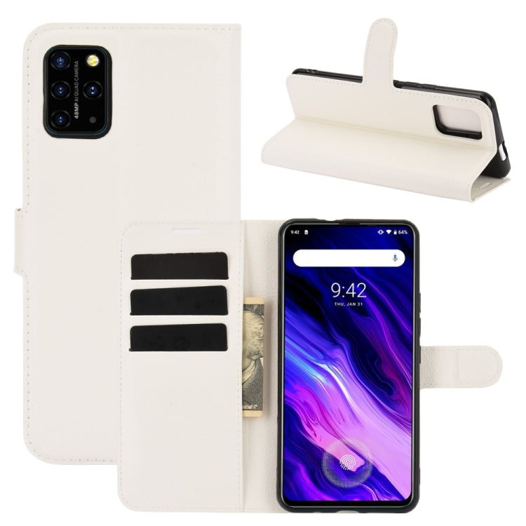 For Umidigi S5 Pro Litchi Texture Horizontal Flip Protective Case with Holder & Card Slots & Wallet