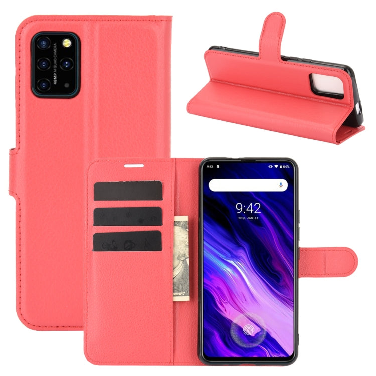 For Umidigi S5 Pro Litchi Texture Horizontal Flip Protective Case with Holder & Card Slots & Wallet