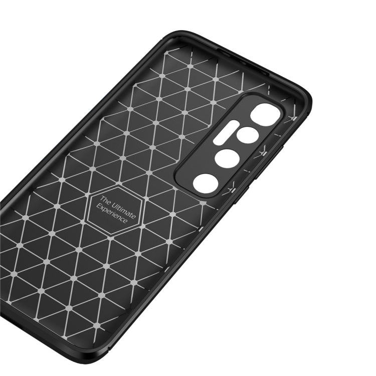 For Xiaomi Mi 10 Ultra Carbon Fiber Texture Shockproof TPU Case