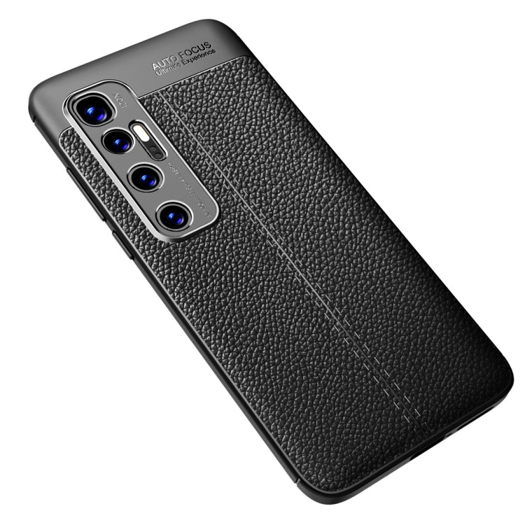 For Xiaomi Mi 10 Ultra Litchi Texture TPU Shockproof Case