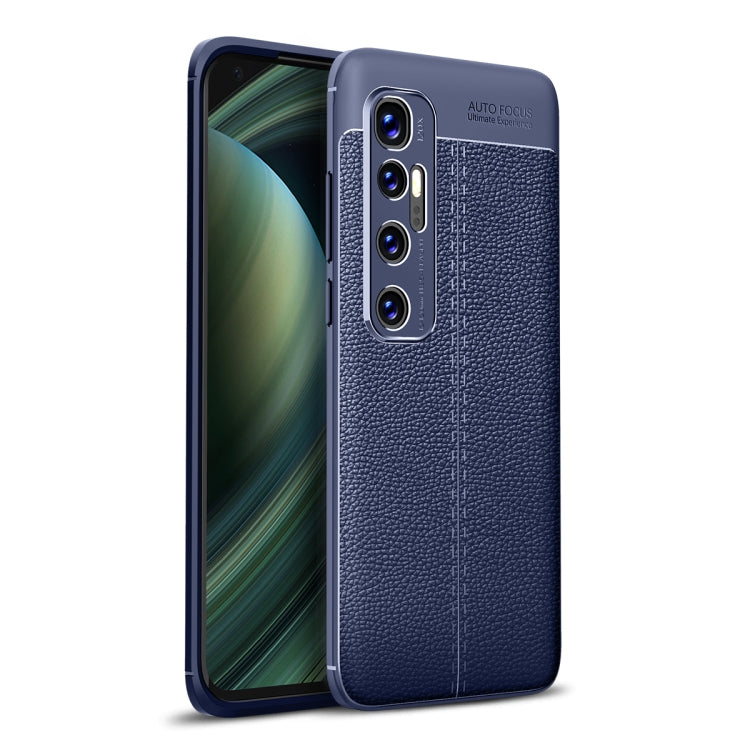 For Xiaomi Mi 10 Ultra Litchi Texture TPU Shockproof Case
