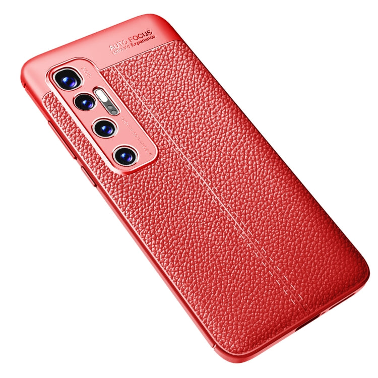 For Xiaomi Mi 10 Ultra Litchi Texture TPU Shockproof Case