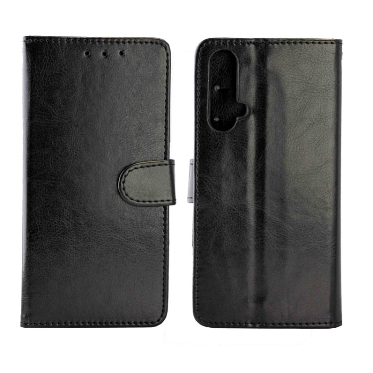 For OPPO Realme X3 / X50 Crazy Horse Texture Leather Horizontal Flip Protective Case with Holder & Card Slots & Wallet & Photo Frame