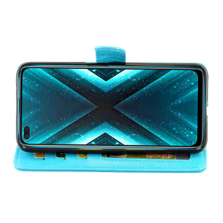 For OPPO Realme X3 / X50 Crazy Horse Texture Leather Horizontal Flip Protective Case with Holder & Card Slots & Wallet & Photo Frame