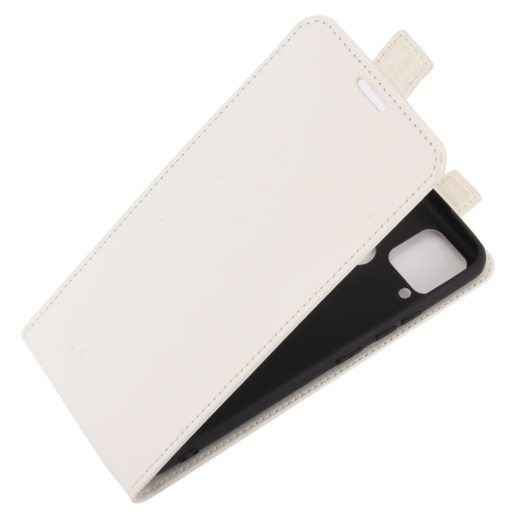 For Realme C15 R64 Texture Single Vertical Flip Leather Protective Case with Card Slots & Photo Frame