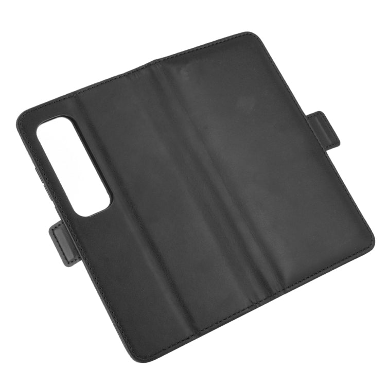For Xiaomi Mi 10 Ultra Dual-side Magnetic Buckle Horizontal Flip Leather Case with Holder & Card Slots & Wallet