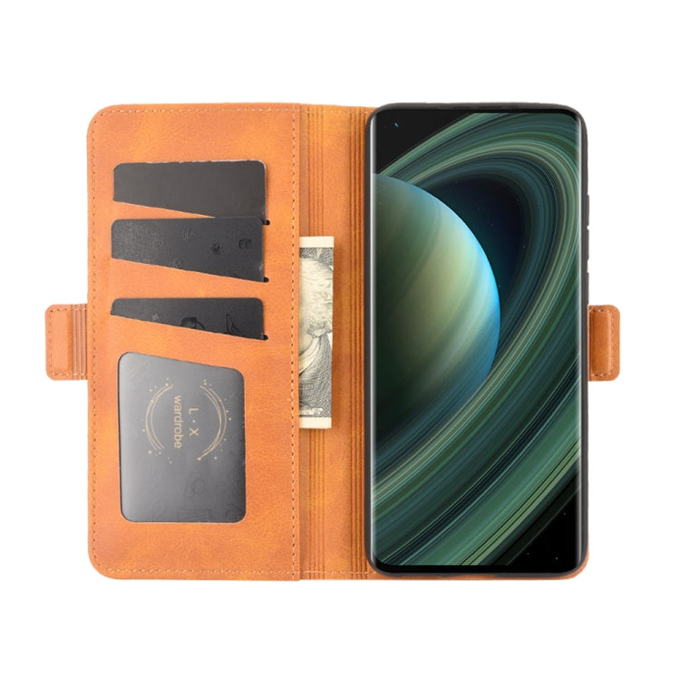 For Xiaomi Mi 10 Ultra Dual-side Magnetic Buckle Horizontal Flip Leather Case with Holder & Card Slots & Wallet