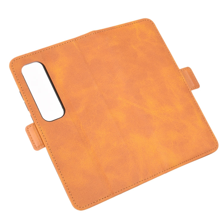 For Xiaomi Mi 10 Ultra Dual-side Magnetic Buckle Horizontal Flip Leather Case with Holder & Card Slots & Wallet